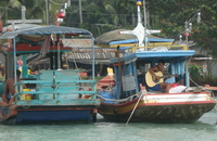 Thai fishing boats Thai fishing boats