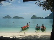 The Beach at Ang Thong Marine Park The Beach at Ang Thong Marine Park